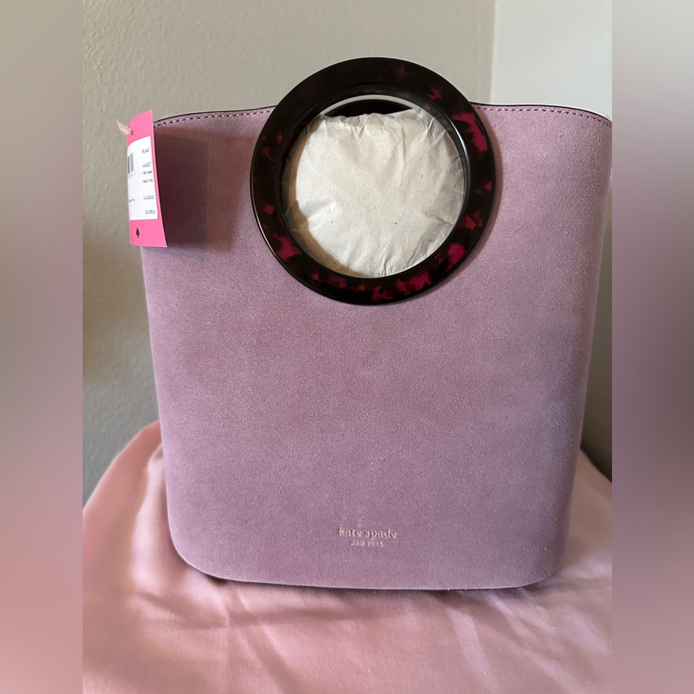 Kate Spade Pink Tote with Circular Handle